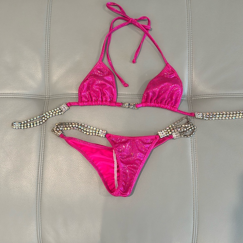 Súper sexy pink competition suit